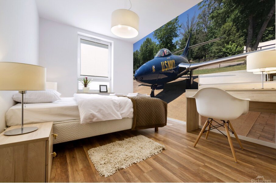 Old Blue Angel Mural print