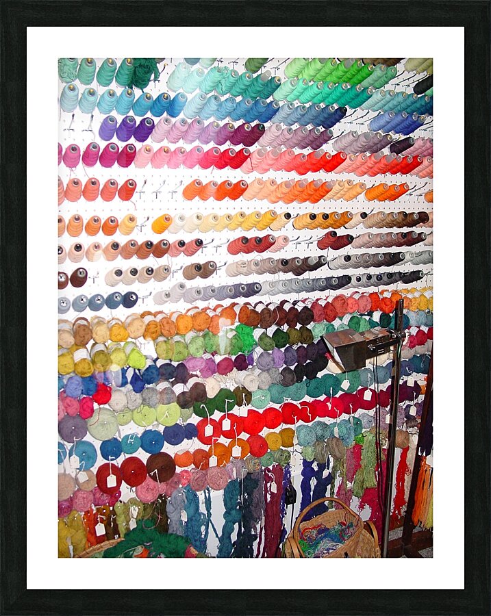 Tread colors Picture Frame print