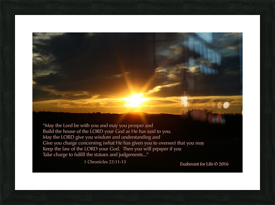 EFL 1 Chron 22 Picture Frame print
