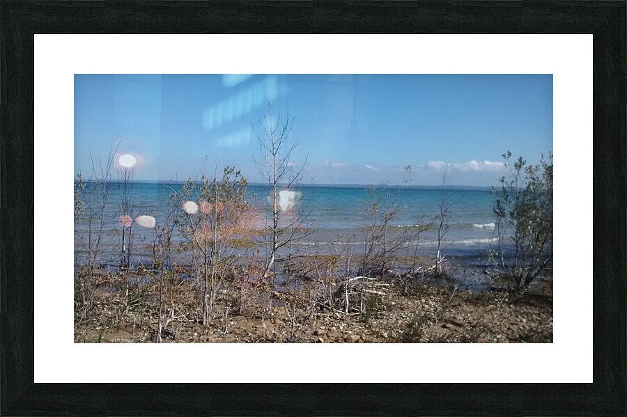 Lake view Picture Frame print