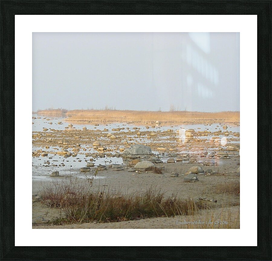 Rockscape Picture Frame print