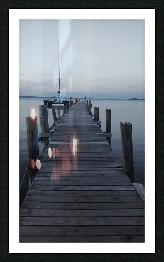 Dock Picture Frame print