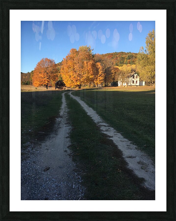 Old Homestead Picture Frame print