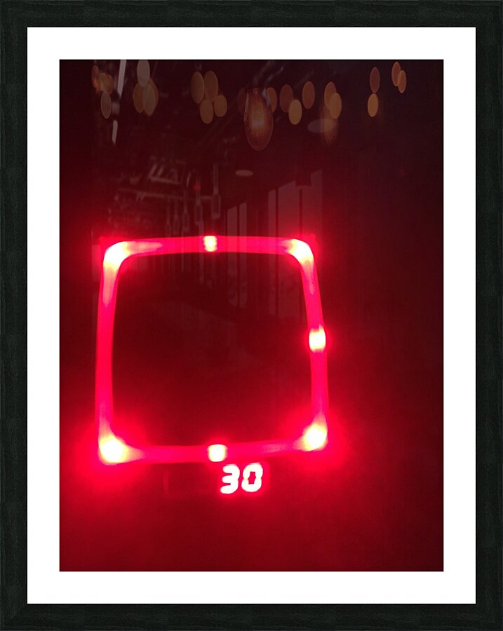 Light up Dinner Timer Picture Frame print