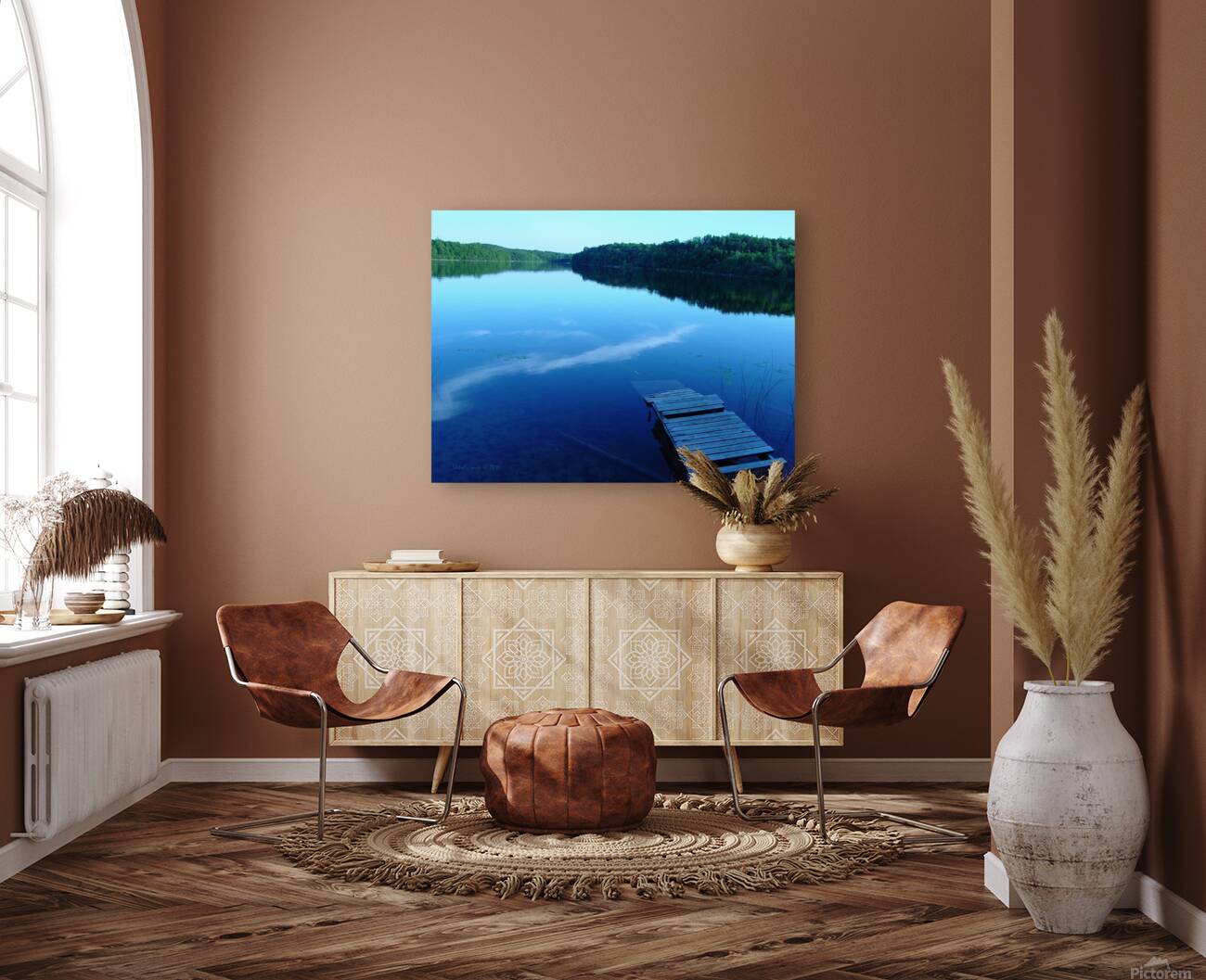 Dock underwater Reproduction