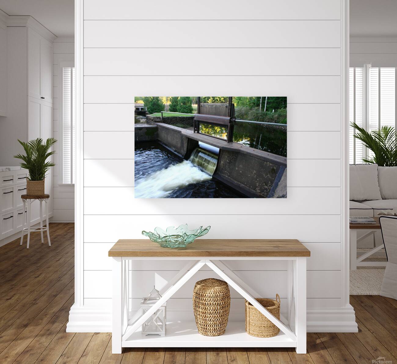 Water Spillway  Reproduction