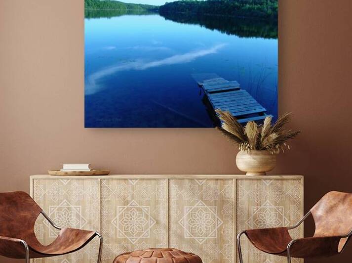 Dock underwater Reproduction
