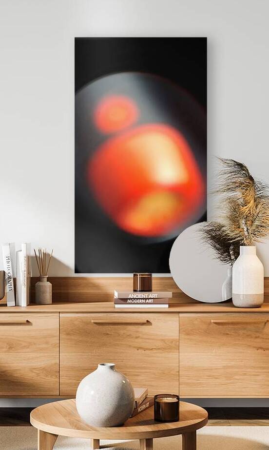 Abstract Red Reproduction