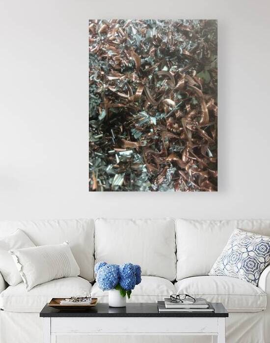Copper and Aluminum Chips by Shilohsimage