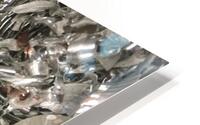 Aluminum Chips  HD Metal print