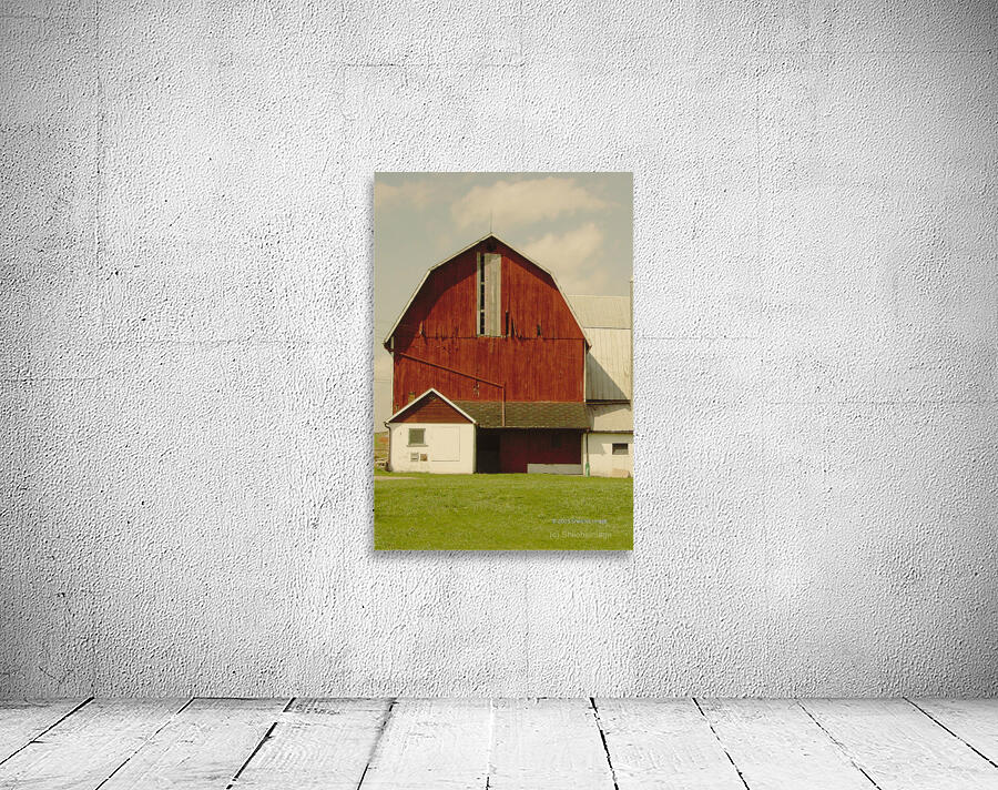 Old Red Barn Wall Preview