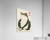 Grumpy Frog Making Matcha Acrylic Print