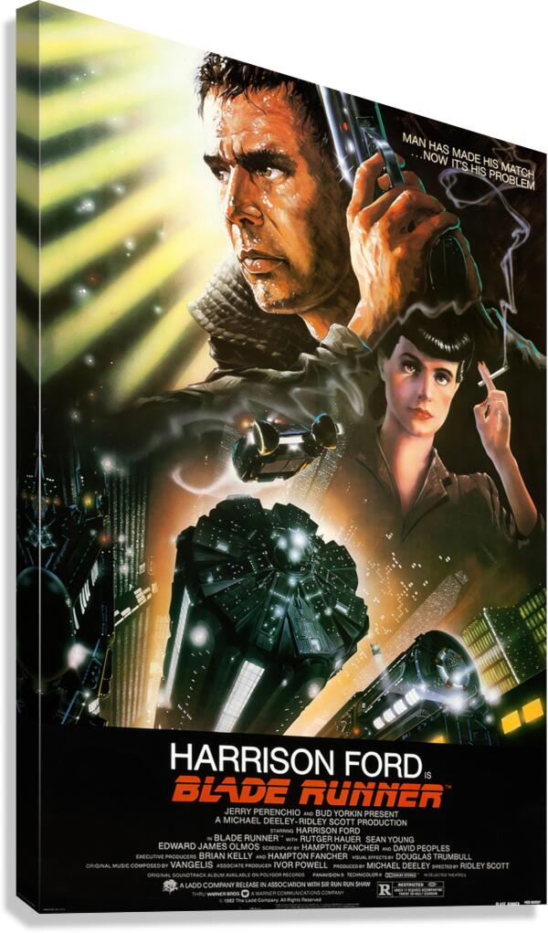 Blade Runner Movie Canvas Print