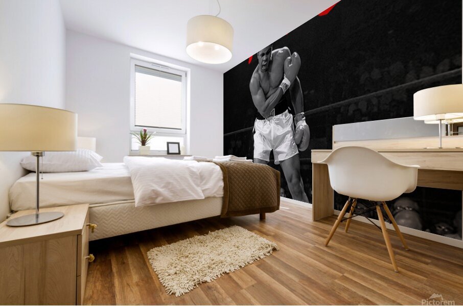 Muhammad Ali – Float Like a Butterfly Mural print
