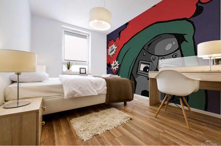 MF Doom Operation Doomsday Mural print