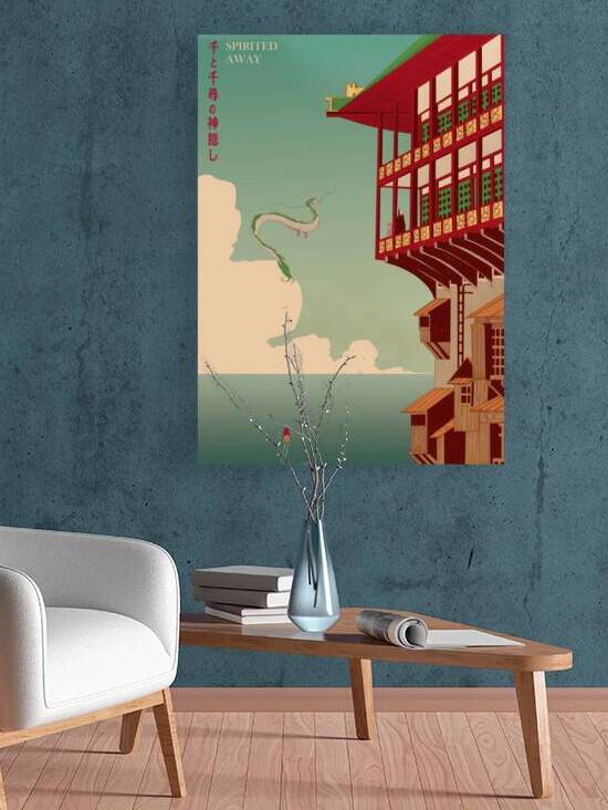 Spirited Away Movie Studio Ghibhli by neeteshdsgn