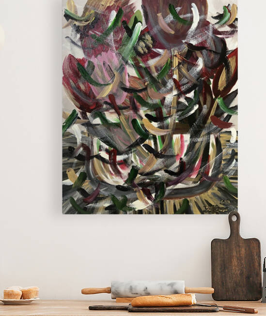 “Invisible World” Fine Art by Deanna Caroon  by Deanna Caroon