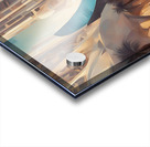 NEVER GIVE UP Acrylic print