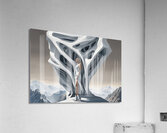 I AM THE QUEEN OF ART ARCHITECTURE Acrylic Print