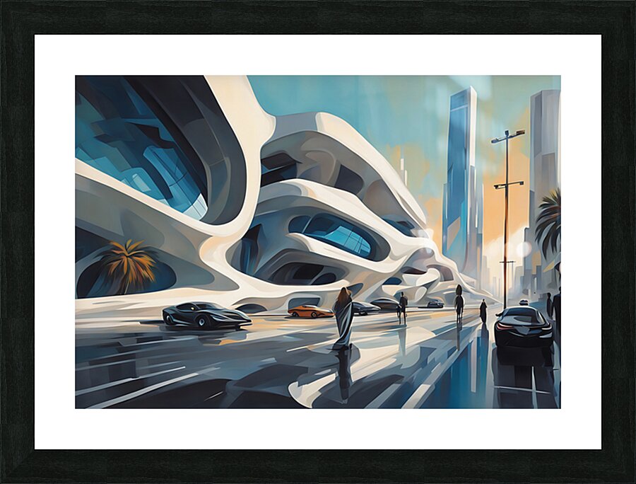 I AM THE BEST Picture Frame print