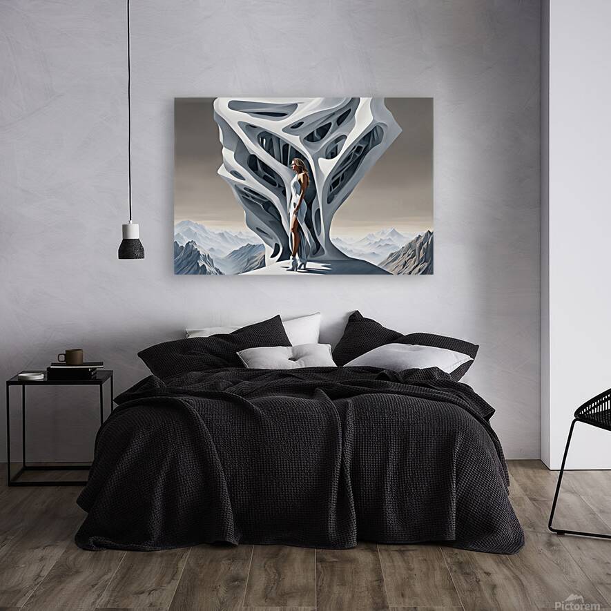 I AM THE QUEEN OF ART ARCHITECTURE Reproduction