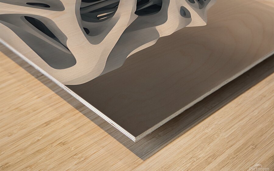 I AM THE QUEEN OF ART ARCHITECTURE Wood print