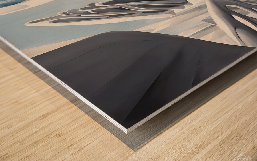 BLESSED DAY Wood print