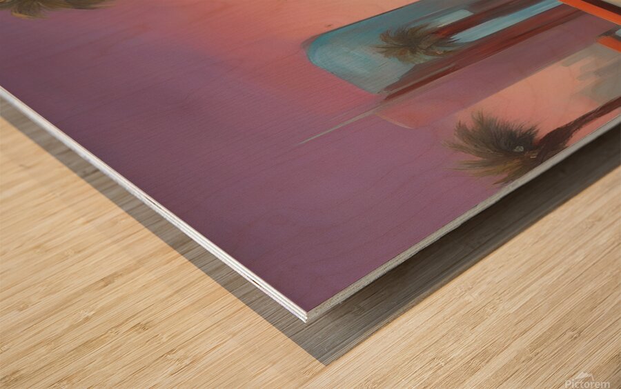 FINALLY WE ARE TOGETHER Wood print