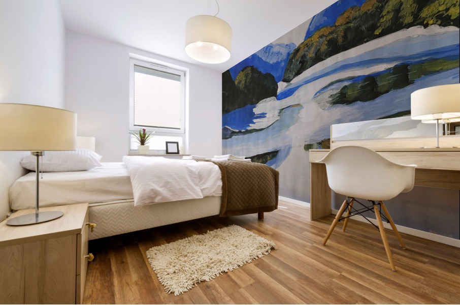 OCEAN MIRROR Mural print