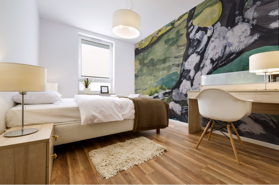RIVER CALM Mural print