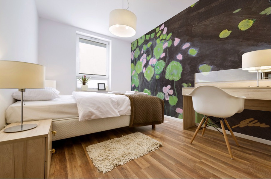 LOTUS  FLOWER Mural print
