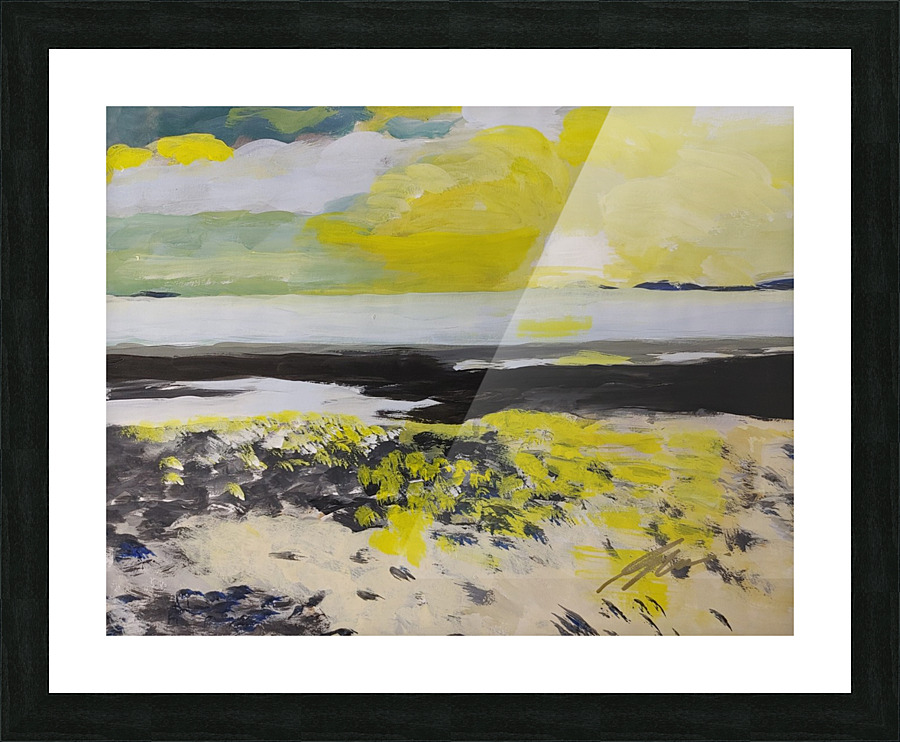 SUNLIGHT PAINTING  Picture Frame print