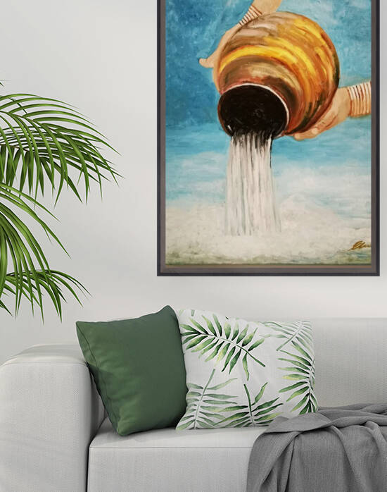  THE POURING HANDS Life is Water by Elizabeth Lee Adeghe