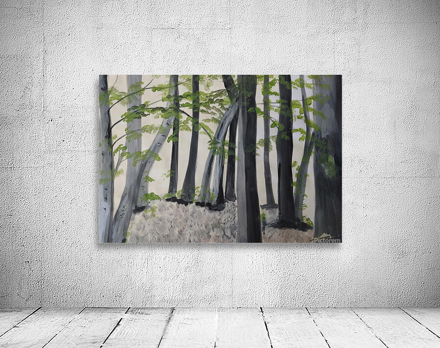 THE TREES Aperçu sur mur