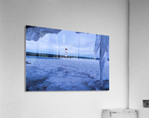 Frosty Light House Acrylic Print