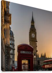 Sunrise over Bigben Canvas Print