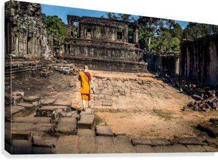 Temple Angkor Wat Canvas Print