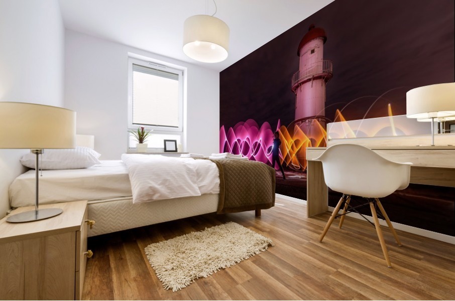 Standing alone Mural print