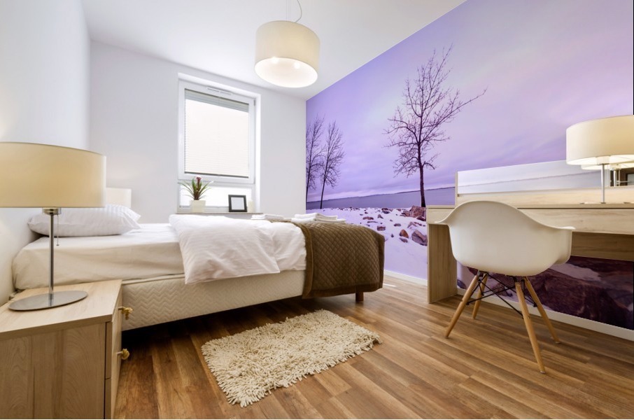 Boring photo Mural print