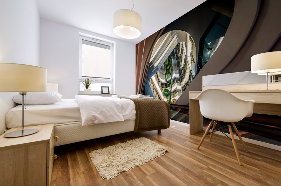 Modern architecture Mural print