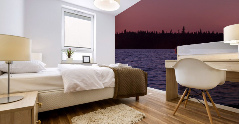 sunset Mural print