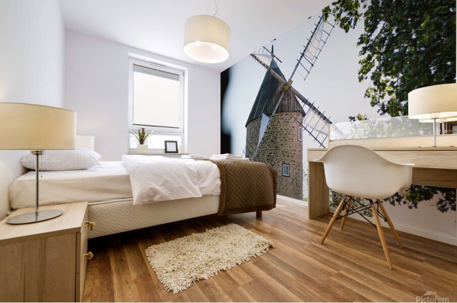 Windmill Mural print