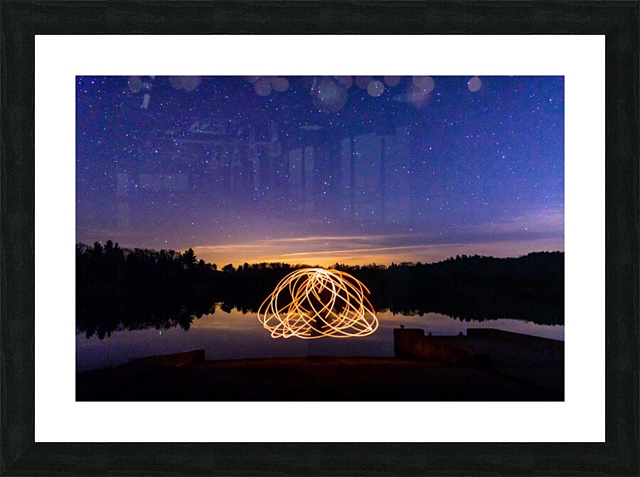 Human Web Picture Frame print