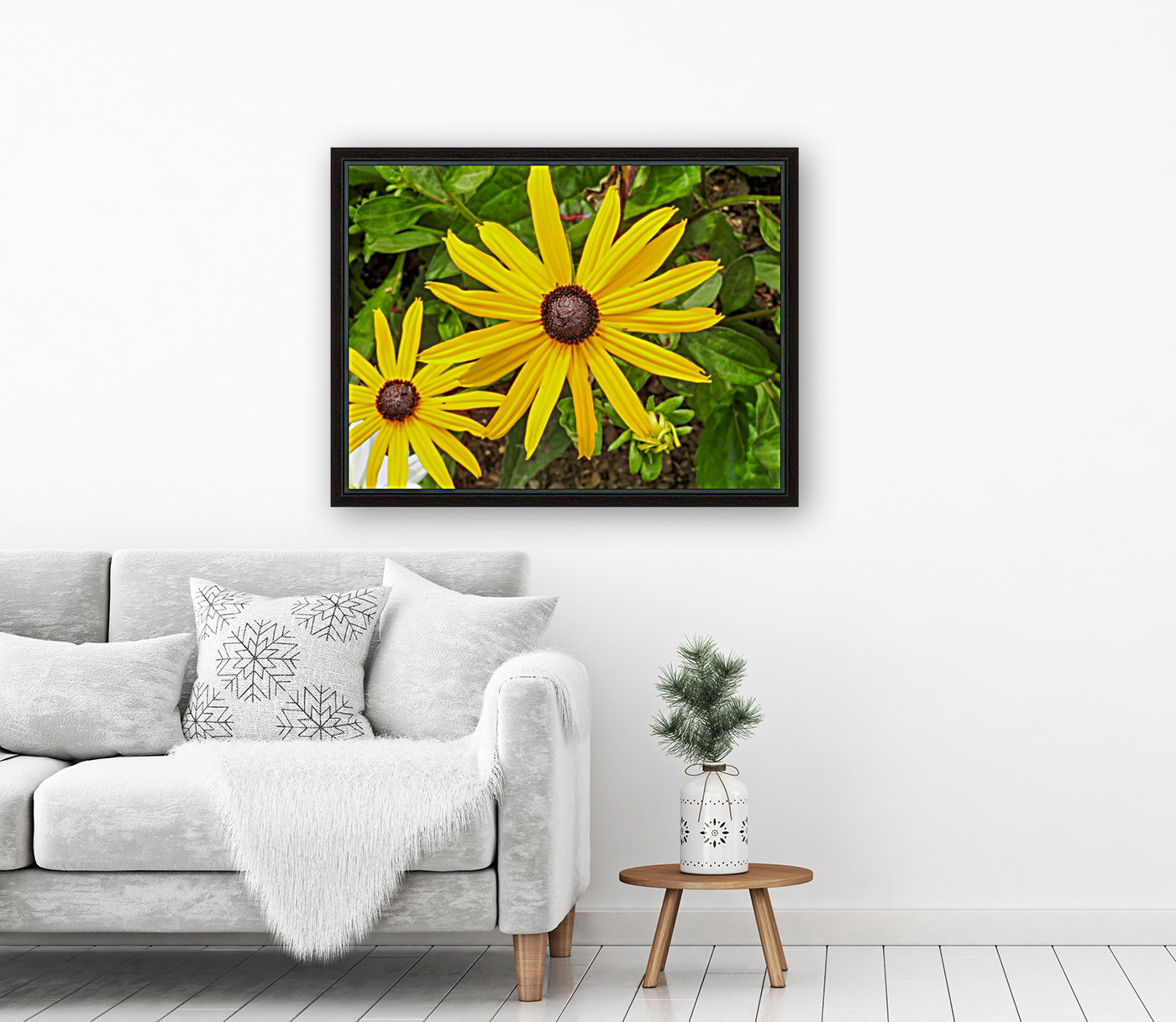 Close up sunflower Reproduction