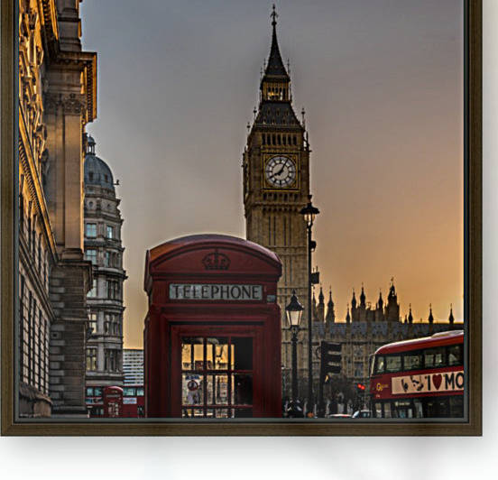 Sunrise over Bigben by RezieMart