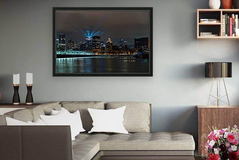 Lockdown lights Montreal by RezieMart