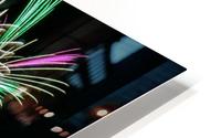 Rainbow Fireworks HD Metal print