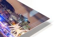 High angle in the slide HD Metal print