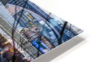 Edinburgh rail tracks HD Metal print