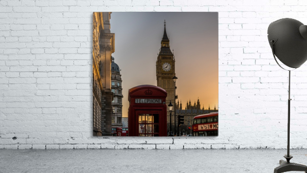 Sunrise over Bigben Wall Preview
